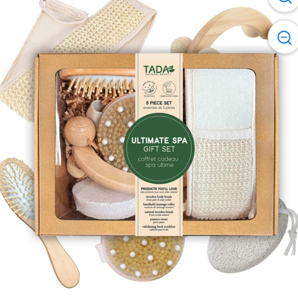 TADA 5 piece ultimate spa gift Set